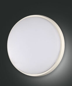 Φωτιστικό Οροφής  Fabas Luce Olly LED 30W  Λευκό  IP54 3210lm Θερμό 3000K – 3315-65-102