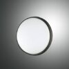 Φωτιστικό Οροφής  Fabas Luce Olly LED 10W  Μαύρο  IP54 1030lm Θερμό 3000K – 3315-69-101