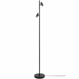 Nordlux Omari Φωτιστικό Δαπέδου Μαύρο LED 6.4W 2700K Μαύρου Χρώματος Dimmable –  2112254003
