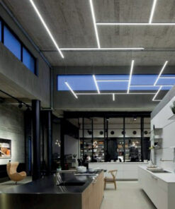 Προφίλ Αλουμινίου Scar για LED Ταινίες με Οπάλ Κάλυμμα 2m ACA – P113U