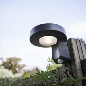 Lutec Diso Εξωτερικού Χώρου Led Τοίχου  Με Ανιχνευτή Κίνησης Σκούρο Γκρι LED Dimmable 200 lm IP44 4000K – 6906702335