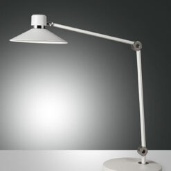 Επιτραπέζιο Φωτιστικό   Fabas Luce Panarea LED 10W  Λευκό Με Dimmer Αφής  1020lm Θερμό – Ψυχρό – 3675-30-102