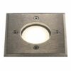 Nordlux Pato Square Χωνευτό Φωτιστικό Inox IP65 GU10 Γυάλινο/Μεταλλικό – 83840034
