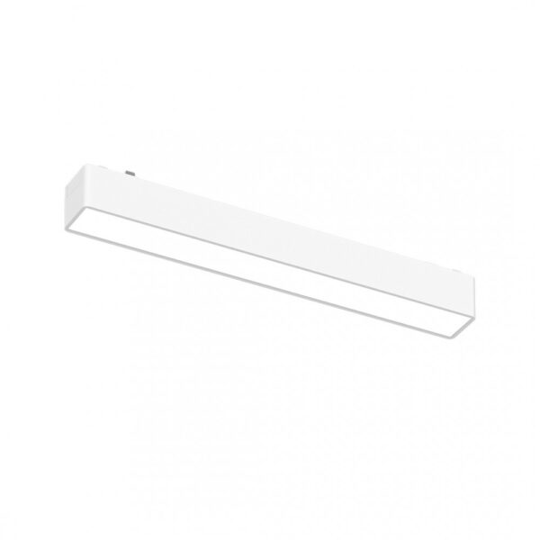 InLight Φωτιστικό LED 10W 3000K για Ultra-Thin μαγνητική ράγα σε λευκή απόχρωση D:23cmX2,4cm (T03001-WH)