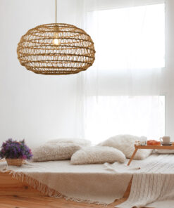 InLight Κρεμαστό Φωτιστικό από σχοινί 1xE27 D:60cm (4041-A)