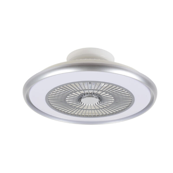 InLight Donner 36W 3CCT LED Fan Light in Silver Color (101000150)