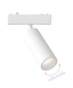 InLight Φωτιστικό LED 9W 3CCT για Ultra-Thin μαγνητική ράγα σε λευκή απόχρωση (by tuya and zigbee) D:16cmX4,5cm (T05105-WH)