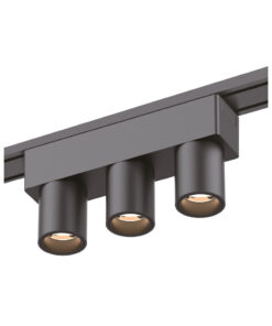 InLight Φωτιστικό LED 6W 3000K για Ultra-Thin μαγνητική ράγα σε μαύρη απόχρωση D:12,5cmX5,5cm (T03601-BL)