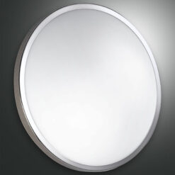 Φωτιστικό Οροφής  Fabas Luce Plaza LED  24W  Χρώμιο  IP41 2400lm Θερμό 3000K – 3566-65-138