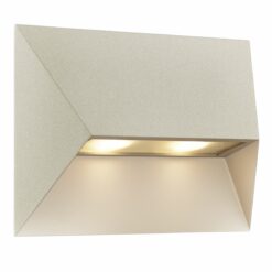 Nordlux Pontio 27 Φωτιστικό Τοίχου Άμμου IP54 GU10 Αλουμίνιο – 2218191008
