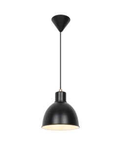 Nordlux Pop Κρεμαστό Matt Μαύρο E27  Μεταλλικό –  2213623003