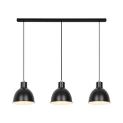 Nordlux Pop 3 Κρεμαστό Matt Μαύρο E27  Μεταλλικό –  2213633003