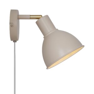 Nordlux Pop Φωτιστικό Τοίχου  Μπεζ  E27  Μεταλλικό –  45841009