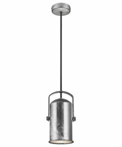Nordlux Porter 9 Κρεμαστό Γαλβανιζέ E27  Μεταλλικό –  2213023031