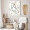 GloboStar® SAN TROPEZ 00764 Vintage Κρεμαστό Φωτιστικό Οροφής Μονόφωτο 1 x E27 Μπεζ Ξύλινο Bamboo Φ19 x Υ42cm