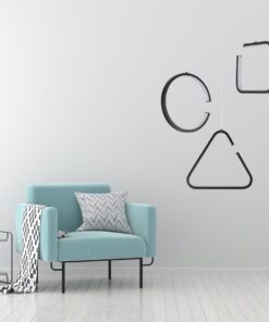 GloboStar® CEROBA 61306 Κρεμαστό Φωτιστικό Οροφής Linear Design LED CCT 12W 1320lm 360° AC 220-240V – Εναλλαγή Φωτισμού μέσω Διακόπτη On/Off All In One Ψυχρό 6000k+Φυσικό 4500k+Θερμό 2700k Φ22 x Π2cm – Μαύρο – 3 Years Warranty