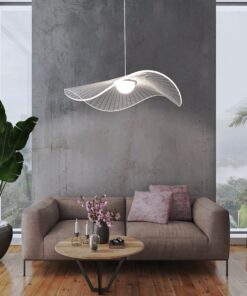 GloboStar® ACRYLICA 60975 Κρεμαστό Φωτιστικό Οροφής Design LED CCT 20W 2240lm 360° AC 220-240V – Εναλλαγή Φωτισμού μέσω Διακόπτη On/Off All In One Ψυχρό 6000k+Φυσικό 4500k+Θερμό 2700k Φ60cm – Μαύρο με Διάφανο Laser Designed Plexiglass – 3 Years Warranty