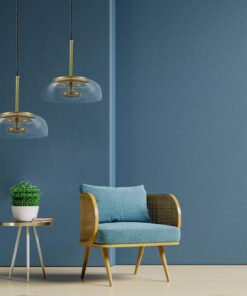 GloboStar® CHARLOTTE 00742 Μοντέρνο Κρεμαστό Φωτιστικό Οροφής Μονόφωτο Διάφανο Γυάλινο Χρυσό Μεταλλικό CREE LED 5W 500lm 180° AC 85-265V Θερμό Λευκό 2700K Φ23 x Υ23cm