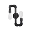 Industrial απλίκα/οροφής  PP-27PL AK 2L  Μαύρο  Heronia – 31-0168