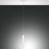 Κρεμαστό Φωτιστικό   Fabas Luce Prado LED 6.5W  Λευκό Steps dimmable  720lm Θερμό 3000K – 3685-40-102
