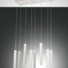 Κρεμαστό Φωτιστικό   Fabas Luce Prado LED 52W  Λευκό Steps dimmable  5760lm Θερμό 3000K – 3685-46-102