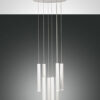Κρεμαστό Φωτιστικό   Fabas Luce Prado LED 52W  Λευκό Steps dimmable  5760lm Θερμό 3000K – 3685-47-102