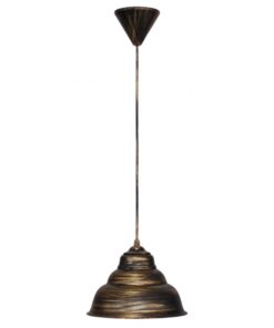 Κρεμαστό φωτιστικό PUBLIC/20 1L BRONZE Heronia – 35-0062