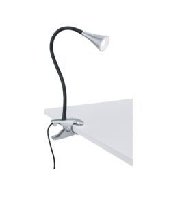 Φωτιστικό με Σφιγκτήρα Reality LED 3W Τιτάνιο Πλαστικό 260lm 3000K R22398187