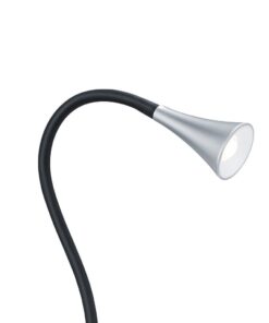 Φωτιστικό με Σφιγκτήρα Reality LED 3W Τιτάνιο Πλαστικό 260lm 3000K R22398187