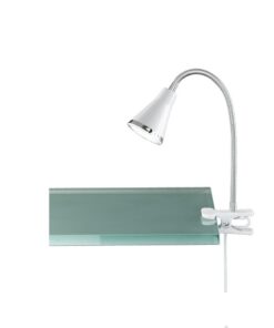 Φωτιστικό με Σφιγκτήρα Reality LED 3,8W Λευκό Πλαστικό 350lm 3000K R22711101