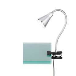Φωτιστικό με Σφιγκτήρα Reality LED 3,8W Τιτάνιο Πλαστικό 350lm 3000K R22711187
