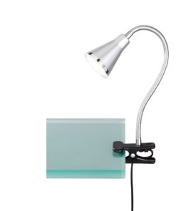 Φωτιστικό με Σφιγκτήρα Reality LED 3,8W Τιτάνιο Πλαστικό 350lm 3000K R22711187