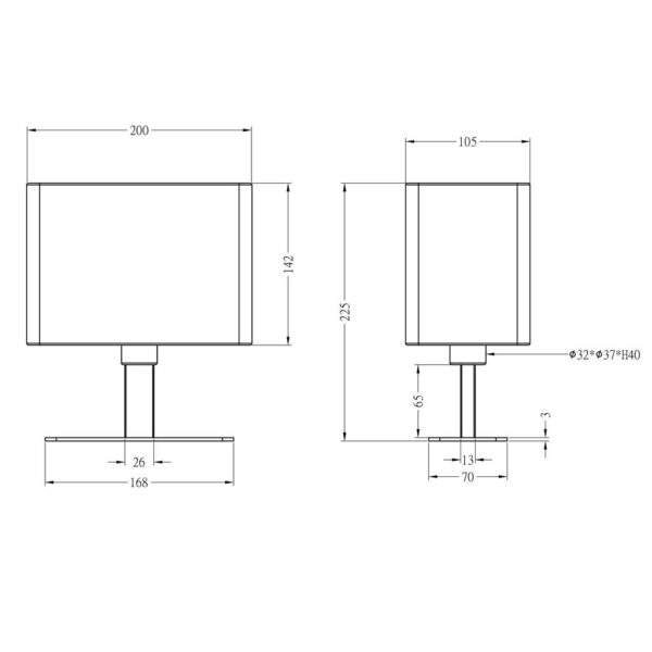Πορτατίφ Reality  E14 Λευκό Αντικέ Κεραμικό  R50131001