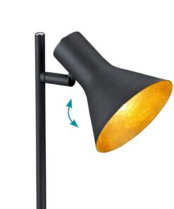 Πορτατίφ Reality E14 Μαύρο Μεταλλικό R50161002