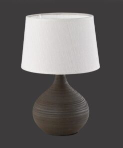 Πορτατίφ Reality E14 Καφέ Κεραμικό R50371026