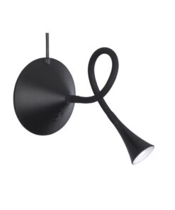 Πορτατίφ Reality LED 3W Μαύρο Πλαστικό 260lm 3000K R52391102