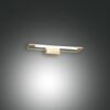 Φωτιστικό Τοίχου  Fabas Luce Rapallo LED 10W  Σατινέ Ορείχαλκος  IP44 1150lm Θερμό 3000K – 3552-21-119