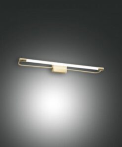 Φωτιστικό Τοίχου  Fabas Luce Rapallo LED 14W  Σατινέ Ορείχαλκος  IP44 1580lm Θερμό 3000K – 3552-26-119