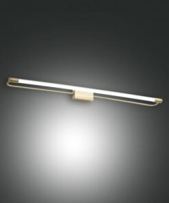 Φωτιστικό Τοίχου  Fabas Luce Rapallo LED 20W  Σατινέ Ορείχαλκος  IP44 2240lm Θερμό 3000K – 3552-28-119