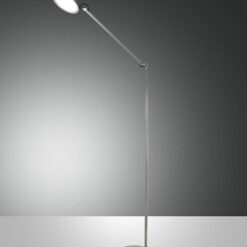 Φωτιτστικό Δαπέδου  Fabas Luce Regina LED 9W  Αλουμίνιο Με Dimmer Αφής  1135lm Θερμό – Ψυχρό – 3551-11-212