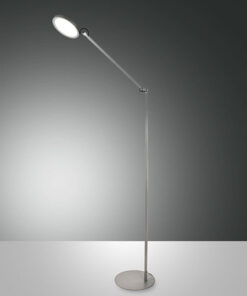 Φωτιτστικό Δαπέδου  Fabas Luce Regina LED 9W  Αλουμίνιο Με Dimmer Αφής  1135lm Θερμό – Ψυχρό – 3551-11-212