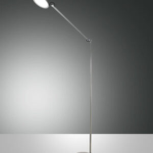 Φωτιτστικό Δαπέδου  Fabas Luce Regina LED 9W  Αλουμίνιο Με Dimmer Αφής  1135lm Θερμό – Ψυχρό – 3551-11-212