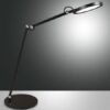 Επιτραπέζιο Φωτιστικό   Fabas Luce Regina LED 9W  Μαύρο Με Dimmer Αφής  1135lm Θερμό – Ψυχρό – 3551-30-101