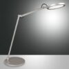 Επιτραπέζιο Φωτιστικό   Fabas Luce Regina LED 9W  Αλουμίνιο Με Dimmer Αφής  1135lm Θερμό – Ψυχρό – 3551-30-212