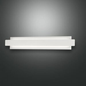 Φωτιστικό Τοίχου  Fabas Luce Regolo LED 21W  Λευκό Dimmable  2150lm Θερμό 3000K – 3558-22-102