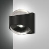 Φωτιστικό Τοίχου  Fabas Luce Remy LED 12W  Μαύρο  IP65 1000lm Θερμό 3000K – 3692-21-101