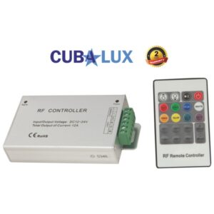 RF RGB Controller Με Χειριστήριο 3x4A 12/24Vdc  CUBALUX CL13-0363