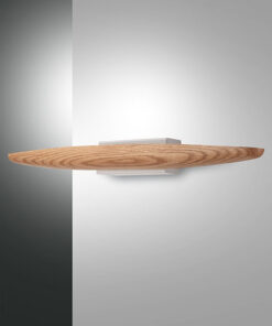 Φωτιστικό Τοίχου  Fabas Luce Ribot LED 17W  Ξύλο Dimmable  1400lm Θερμό 3000K – 3676-21-215