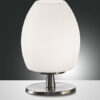 Επιτραπέζιο Φωτιστικό   Fabas Luce Rockford G9 Λευκό Με Dimmer Αφής    – 3571-30-102