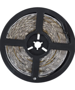 GloboStar® S-120001 Σετ Ταινία LED Digital Magic Strip IC3 5m 36W/5m 12V 30LED/m 5050 SMD 600lm/m 120° Αδιάβροχη IP65 με Ενσωματωμένα Προγράμματα Λειτουργίας και Τροφοδοτικό Κόκκινο